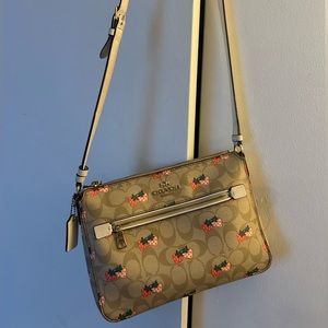 COACH Floral Crossbody Bag